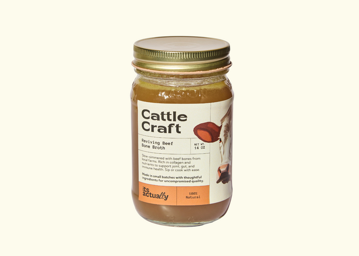 It’s Actually Co. Reviving Grass-Fed Beef Bone Broth