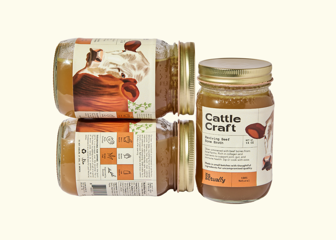 It’s Actually Co. Reviving Grass-Fed Beef Bone Broth
