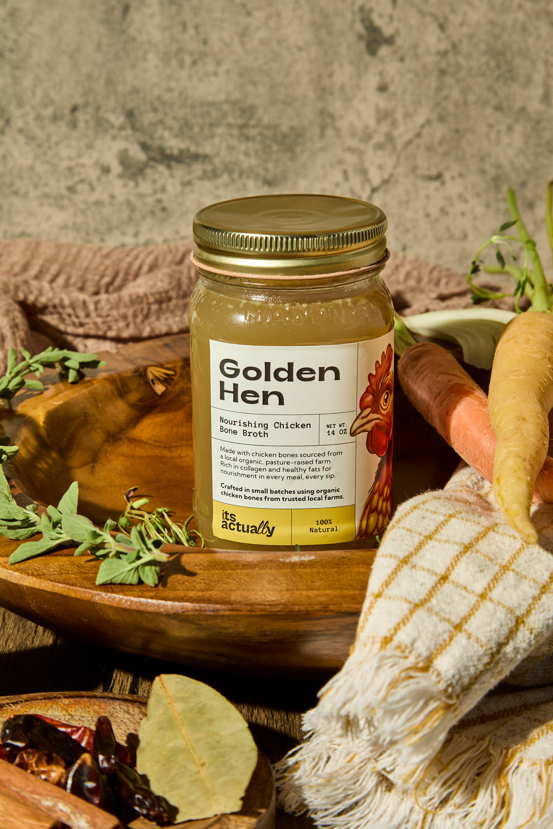 It’s Actually Co. Nourishing Pasture-Raised Chicken Bone Broth