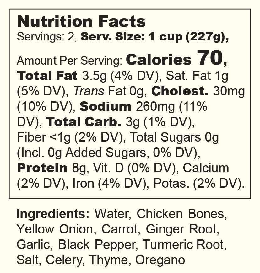 It’s Actually Co. Nourishing Pasture-Raised Chicken Bone Broth