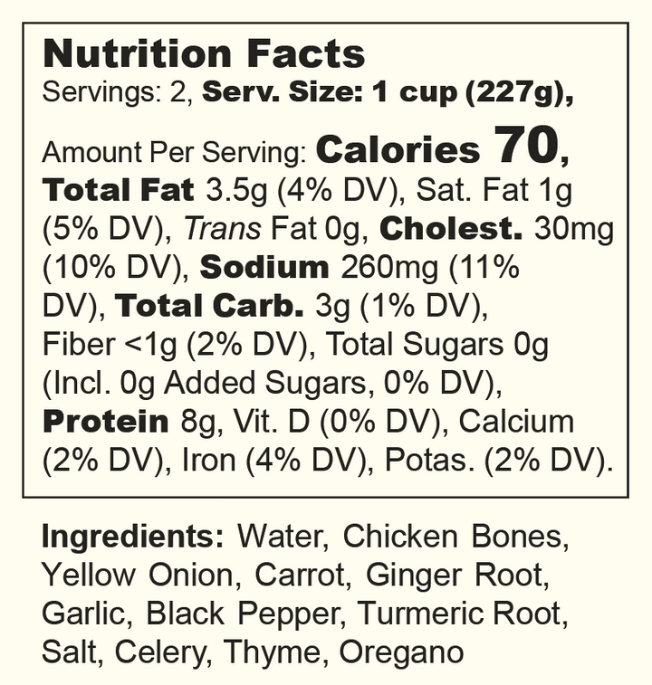 It’s Actually Co. Nourishing Pasture-Raised Chicken Bone Broth