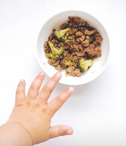 Little Eats: Ginger Beef and Broccoli Stir Fry